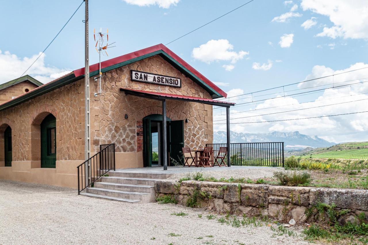 La Estacion De San Asensio Villa Eksteriør billede